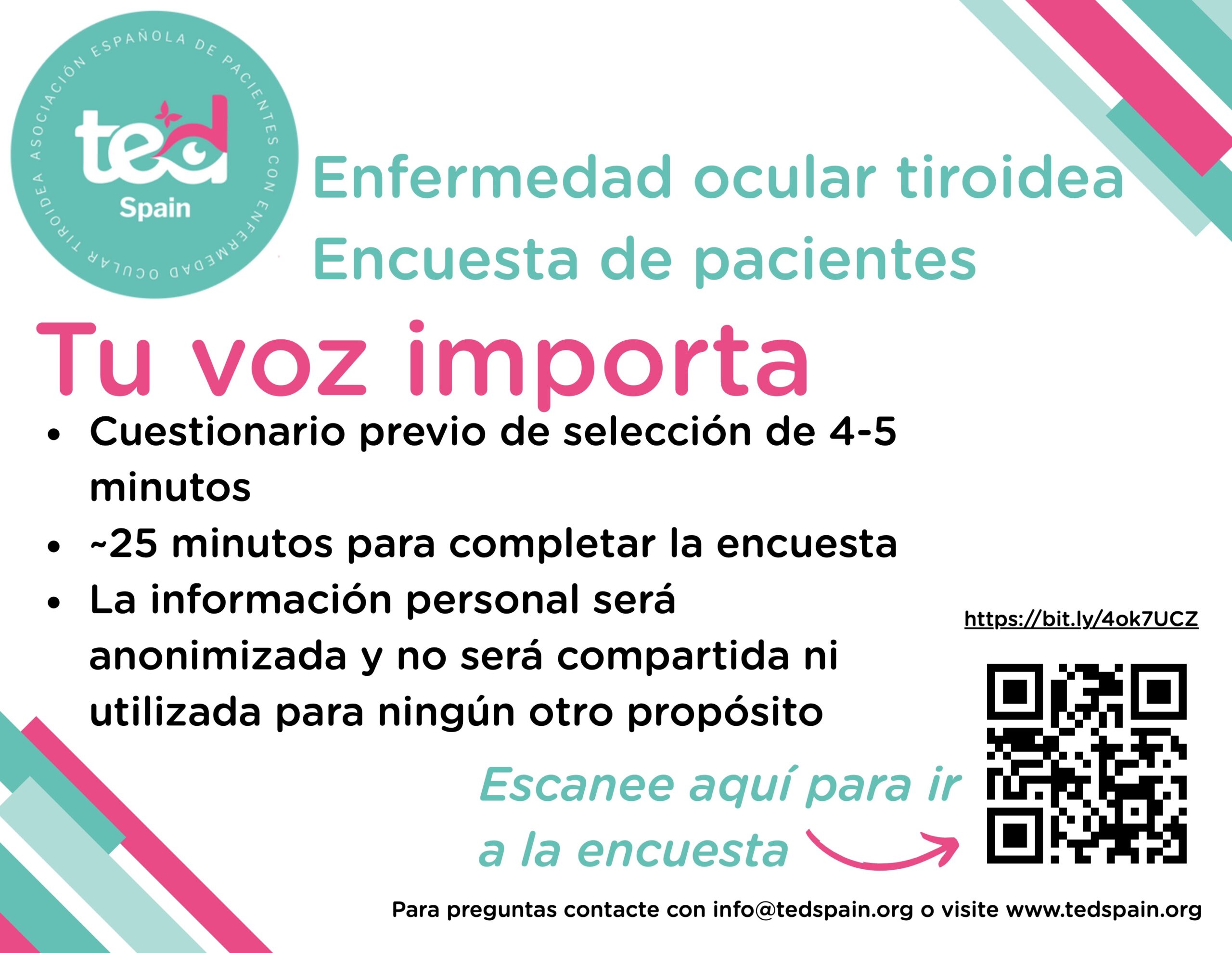 Importante: Encuesta para pacientes